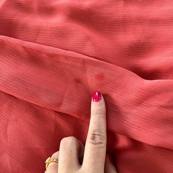 New with flaws - Halogen Shirred Halter Neck Dress Faded Rose - XS - Picture 6 of 8